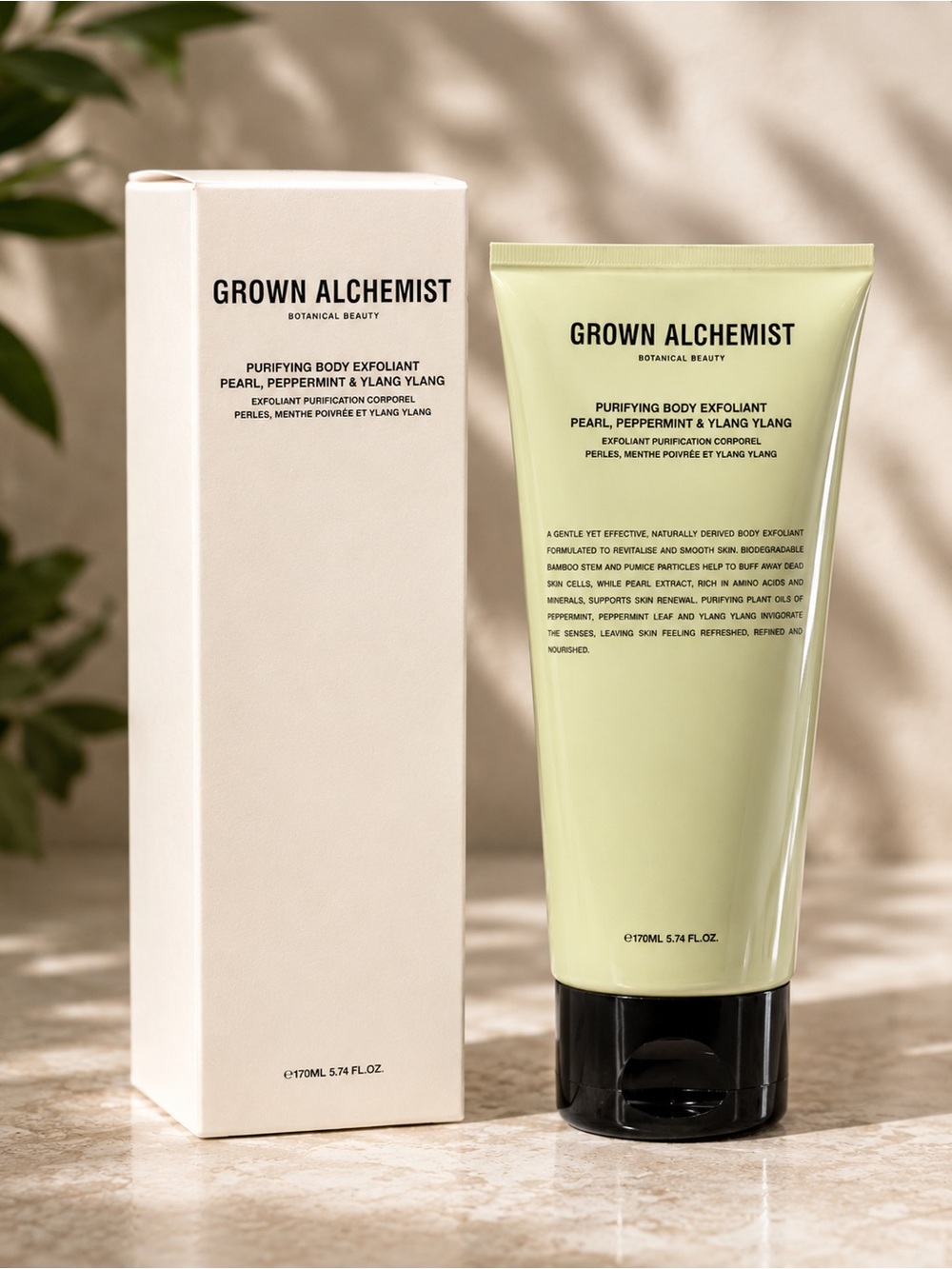 Grown Alchemist Purifying Body Exfoliant Pearl Peppermint & Ylang Ylang